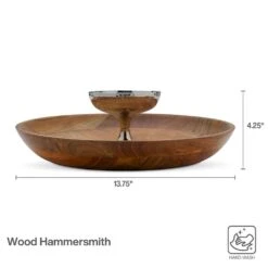 Hammersmith Wood Chip And Dip -Tableware Shop hammersmith wood chip and dip 5285184 5