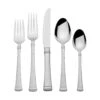 MIKASA Harmony Hammered 65 Piece Flatware Set, Service For 12 -Tableware Shop harmony hammered 65 piece flatware set service for 12 5295739 1