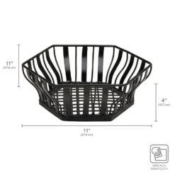 Hex Centerpiece Fruit Storage Basket -Tableware Shop hex centerpiece basket 5291766 5