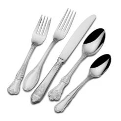 Luxe 20 Piece Flatware Set, Service For 4