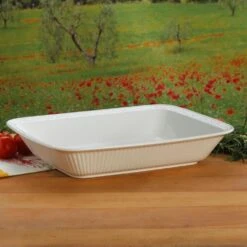 MIKASA Italian Countryside® Lasagna Rectangular Baker -Tableware Shop italian countryside lasagna dish DD900 633 2