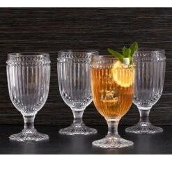 MIKASA Italian Countryside® Set Of 4 Iced Beverage Glasses -Tableware Shop italian countryside set of 4 iced beverage glasses 5271765 3