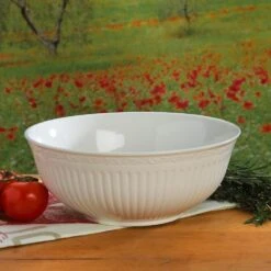 MIKASA Italian Countryside® Vegetable Serve Bowl -Tableware Shop italian countryside vegetable bowl DD900 750 2 f536d683 becd 4d05 858d 47cdf7d74a60