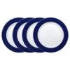 MIKASA Jet Set Blue Set Of 4 Accent Dinner Plates 2 MIKASA Jet Set Blue Set Of 4 Accent Dinner Plates -Tableware Shop jet set blue set of 4 accent dinner plates K45237554 1
