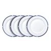 MIKASA Jet Set Blue Set Of 4 Salad Plates -Tableware Shop jet set blue set of 4 salad plates K45132173 1