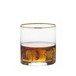 MIKASA Julie Gold Set Of 4 Double Old Fashioned Whiskey Glasses 8 MIKASA Julie Gold Set Of 4 Double Old Fashioned Whiskey Glasses -Tableware Shop julie gold set of 4 double old fashioned whiskey glasses 5289860 3