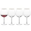 MIKASA Julie Gold Set Of 4 Red Wine Glasses -Tableware Shop julie gold set of 4 red wine glasses 5289858 1