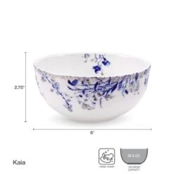 MIKASA Kaia Platinum Set Of 4 All Purpose Bowls -Tableware Shop kaia platinum set of 4 all purpose bowls 5289092 5