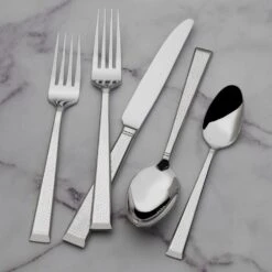 MIKASA Kyler 20 Piece Flatware Set, Service For 4 -Tableware Shop kyler 20 piece flatware set service for 4 5154346 2