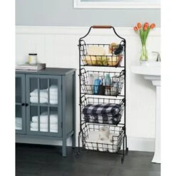 Laguna 4 Tier Adjustable Standing Storage Rack -Tableware Shop laguna 4 tier adjustable standing storage rack 5287005 3