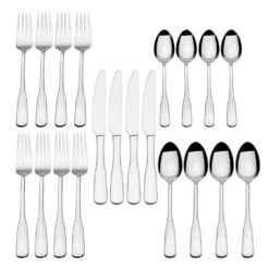 MIKASA Landyn 20 Piece Flatware Set, Service For 4 -Tableware Shop landyn 20 piece flatware set service for 4 5273727 3