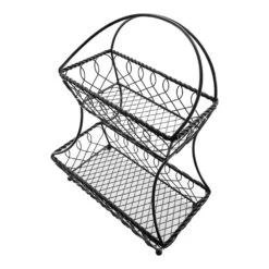Lattice 2 Tier Fruit Storage Basket -Tableware Shop lattice 2 tier fruit storage basket 5154870 2