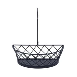 Lattice Farm Flat Back Fruit Storage Basket With Banana Hook -Tableware Shop lattice farm flat back fruit basket with banana hook 5290927 4