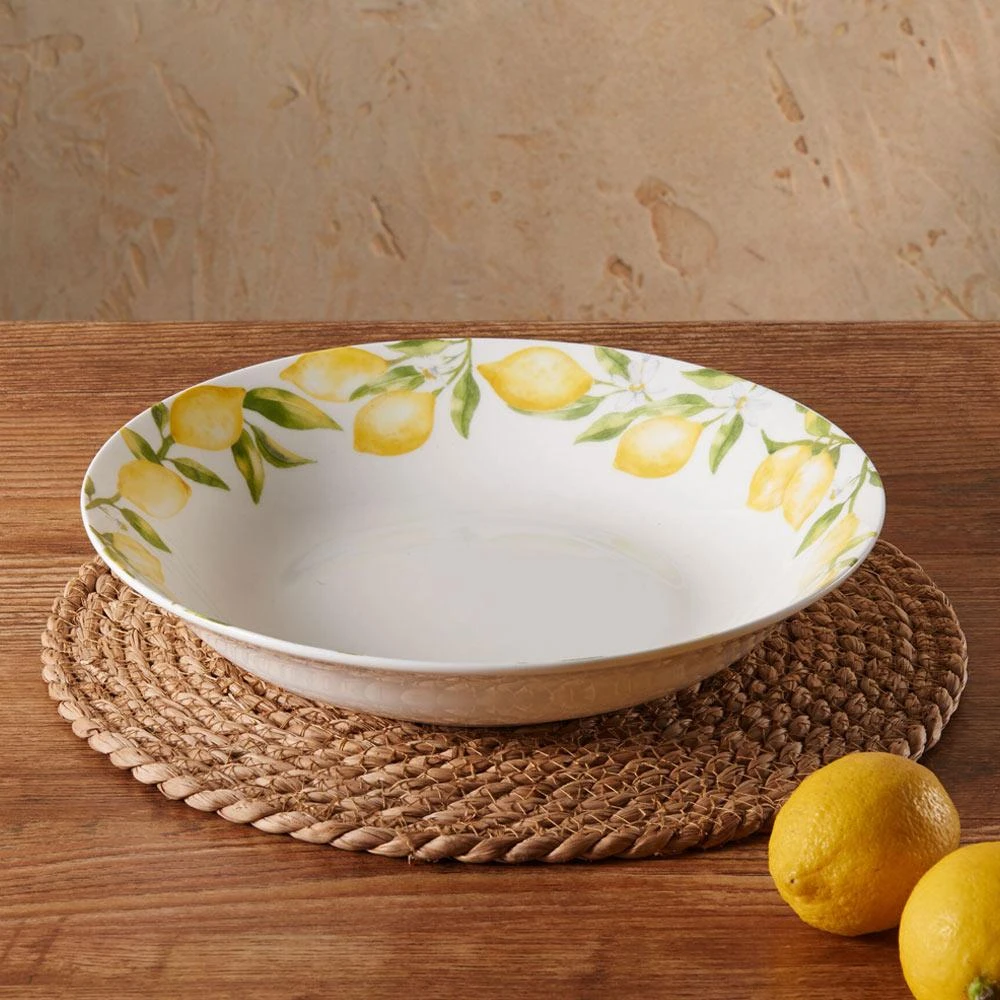 MIKASA Lemons Serving Bowl, 10 Inch 4 MIKASA Lemons Serving Bowl, 10 Inch - Image 2
