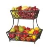 Loop Lattice 2 Tier Rectangular Basket -Tableware Shop loop lattice 2 tier rectangular basket 5201553 1