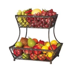 Loop Lattice 2 Tier Rectangular Basket -Tableware Shop loop lattice 2 tier rectangular basket 5201553 1 79b9d07e b65e 4b69 99f1 9dca5b5ce157