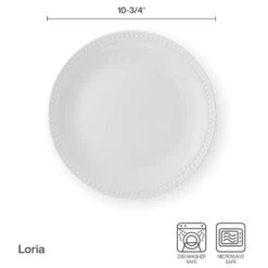 MIKASA Loria Set Of 4 Dinner Plates -Tableware Shop loria set of 4 dinner plates K45291598 5