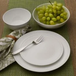 MIKASA Loria Set Of 4 Dinner Plates -Tableware Shop loria set of 4 dinner plates K45291598 6