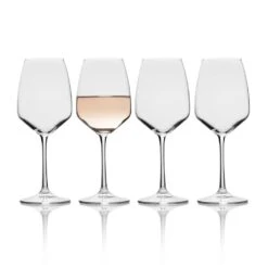 MIKASA Melody Set Of 4 White Wine Glasses