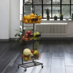 Mercato 3 Tier Adjustable Storage Rack With Chalkboard Plates -Tableware Shop mercato 3 tier adjustable storage rack with chalkboard plates 5293873 3