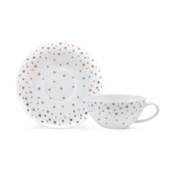 MIKASA Millie Gold Set Of 4 Cups And Saucers -Tableware Shop millie gold set of 4 cups and saucers 5289326 3