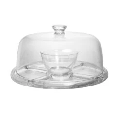 MIKASA Napoli 4 In 1 Cake Plate With Dome -Tableware Shop napoli 4 in 1 cake plate with dome 5272075 9 5f8a6c25 0879 4e15 8f7a 434ab581e7c5