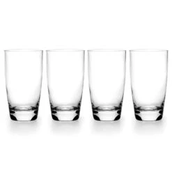 MIKASA Napoli Set Of 4 Beverage Glasses