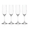 MIKASA Napoli Set Of 4 Flute Glasses -Tableware Shop napoli set of 4 flute glasses 5136544 1