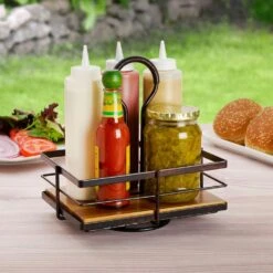 Nova Rotating Condiment Caddy -Tableware Shop nova rotating condiment caddy 5270309 4