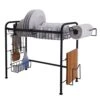 Over The Sink 2 Tier Organizer Dish Drying Rack, 31 Inch -Tableware Shop over the sink 2 tier organizer dish drying rack 31 inch 5277144 1