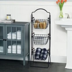 Pacific 3 Tier Adjustable Standing Storage Rack -Tableware Shop pacific 3 tier adjustable standing storage rack 5304333 2