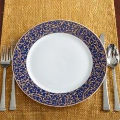 MIKASA Parchment Cobalt Dinner Plate -Tableware Shop parchment cobalt dinner plate 5146634 3