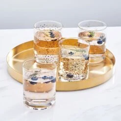 MIKASA Party Set Of 4 Double Old Fashioned Whiskey Glasses -Tableware Shop party set of 4 double old fashioned glasses 5294203 2
