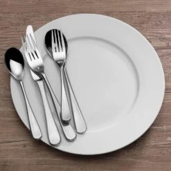 MIKASA Philo Forged 42 Piece Flatware Set, Service For 8 -Tableware Shop philo forged 42 piece flatware set service for 8 5177560 3