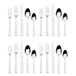 MIKASA Pinch Forged 20 Piece Flatware Set, Service For 4 17 MIKASA Pinch Forged 20 Piece Flatware Set, Service For 4 -Tableware Shop pinch 20 piece flatware set service for 4 5298899 8