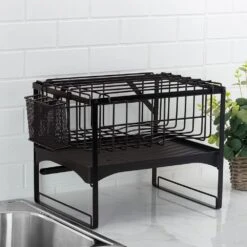 Pisa 2 Tier Dish Rack -Tableware Shop pisa 2 tier dish rack 5304485 3