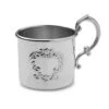 Raised Design Pewter Baby Cup -Tableware Shop raised design pewter baby cup 894 1