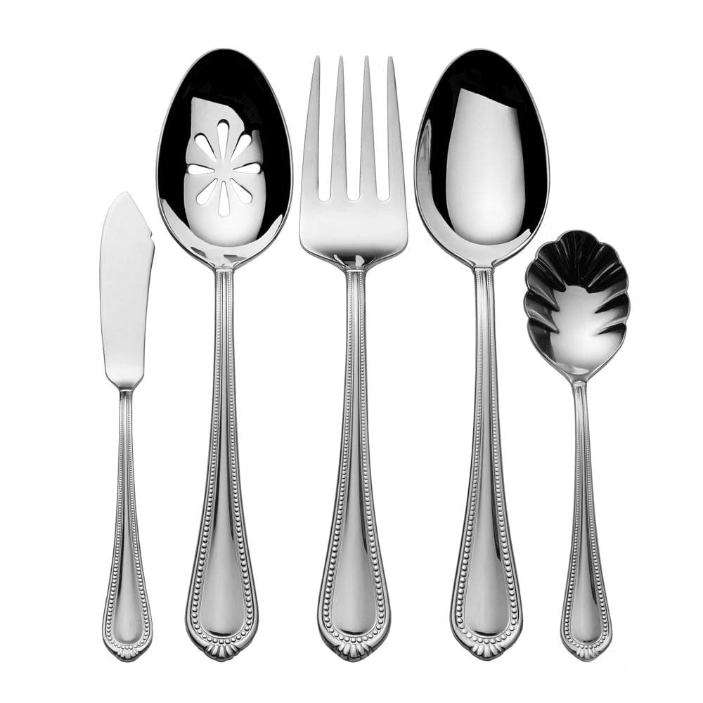 MIKASA Regent Bead 65 Piece Flatware Set, Service For 12 7 MIKASA Regent Bead 65 Piece Flatware Set, Service For 12 - Image 5