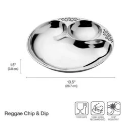 Reggae Small Chip And Dip -Tableware Shop reggae chip and dip 5310044 3 9c2f07f2 bfb0 462e 8f21 f97ad37279dd