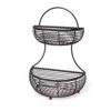 Rope 2 Tier Countertop Storage Basket -Tableware Shop rope 2 tier countertop storage basket 5153170 1