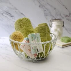 Rope Fruit And Bread Basket White -Tableware Shop rope fruit and bread basket white 5246304 3