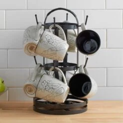 Rotating Mug Tree 7 Rotating Mug Tree -Tableware Shop rotating mug tree 5158729 3