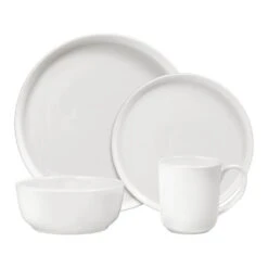 MIKASA Samantha 16 Piece Dinnerware Set, Service For 4 -Tableware Shop samantha 16 piece dinnerware set service for 4 5266100 6