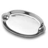 Scallop Handle Oval Tray -Tableware Shop scallop handle oval tray 356234 1
