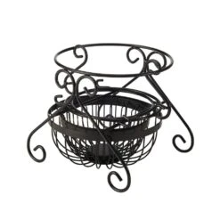 Scroll Set Of 3 Fruit Storage Baskets -Tableware Shop scroll set of 3 fruit storage baskets 5282035 5