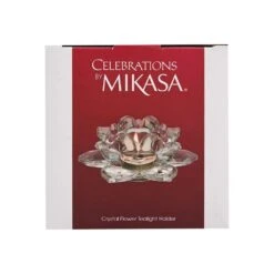 Set Of 12 Flower Votive Holders -Tableware Shop set of 12 flower votive holders K125201515 2