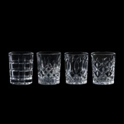 MIKASA Set Of 4 Cordial Shot Glasses -Tableware Shop set of 4 assorted mix shot glasses 5296437 4