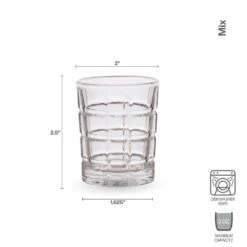 MIKASA Set Of 4 Cordial Shot Glasses -Tableware Shop set of 4 assorted mix shot glasses 5296437 5