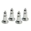 Set Of 4 Pewter Salt And Pepper -Tableware Shop set of 4 pewter salt and pepper 744 4 1