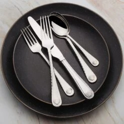 Shell 45 Piece Flatware Set, Service For 8 -Tableware Shop shell 45 piece flatware set service for 8 5305165 3